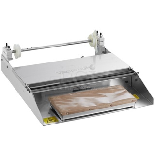 BRAND NEW SCRATCH AND DENT! VacPak-It 186WM18 Single Roll Film Wrapping Machine. Item Is Bent on One Side. 120 Volts, 1 Phase. Tested and Working!