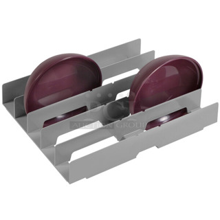2 Boxes of 5 BRAND NEW! Cambro CSDDC5151 16 1/3" x 20 1/2" x 3 3/8" Dome Drying Cradle for Camshelving® Premium, Elements, and Elements XTRA Series. 2 Times Your Bid!