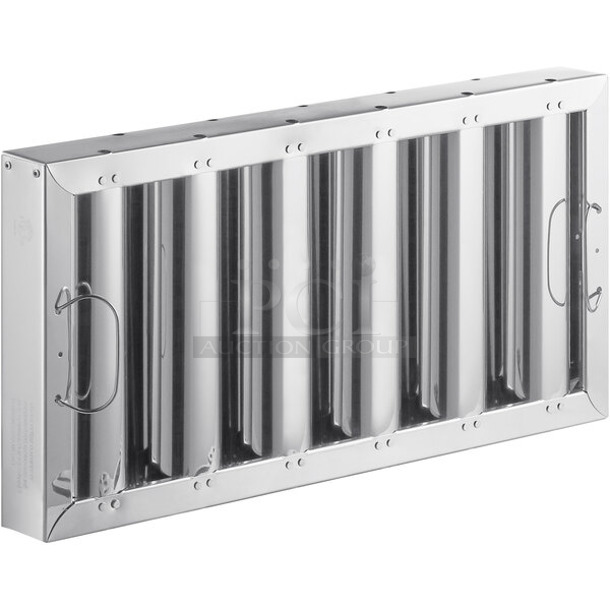 BRAND NEW SCRATCH AND DENT! 190HFC2010S 10"(H) x 20"(W) x 2"(T) Stainless Steel Hood Filter - Image 1 of 3