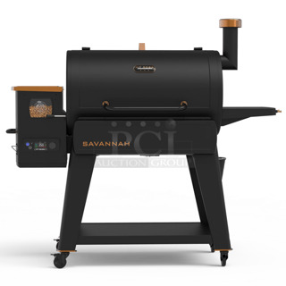BRAND NEW IN BOX! Pit Boss Savannah Onyx Edition 1500 Sq in Wood Fired Pellet Grill and Smoker