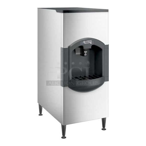 BRAND NEW SCRATCH AND DENT! 2024 Avantco 194HBN12022 22" Wide Hotel Ice Dispenser 120 lb. Capacity. 115 Volts, 1 Phase.  - Image 1 of 9