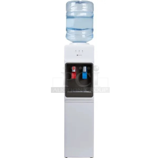 IN ORIGINAL BOX! Avalon A1TLWATERCOOLER Top Loading Water Cooler Dispenser Hot And Cold Water. 115 Volts, 1 Phase.  - Image 1 of 3