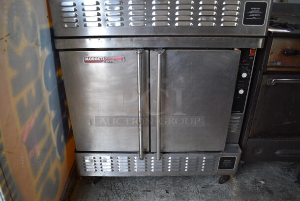2 Blodgett Zephaire Stainless Steel Commercial Propane Gas Powered Full Size Convection Ovens w/ Solid Doors, Metal Oven Racks and Thermostatic Controls. 38x39x68.5. 2 Times Your Bid! - Image 4 of 8