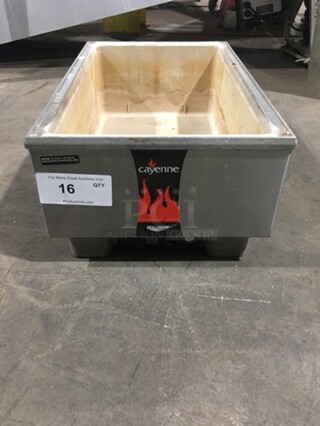 Vollrath Commercial Countertop Single Well Food Warmer! All Stainless Steel! WORKING WHEN REMOVED! Model: HSULTRA SN: I22201095273048 120V