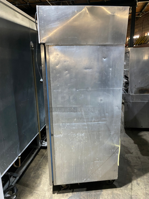 COOL! Delfield Commercial 2 Door Reach In Refrigerator! With Poly Coated Racks! All Stainless Steel! On Casters! Model: 6051S SN: AIV506698T 115V 60HZ 1 Phase - Image 3 of 11