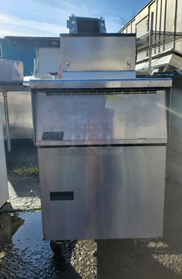 PITCO Natural Gas Fryer On Casters!