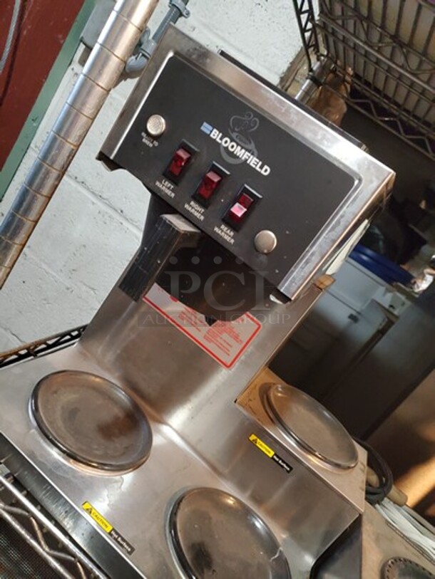 BLOOMFIELD Coffee Machine W/ 3 burners.