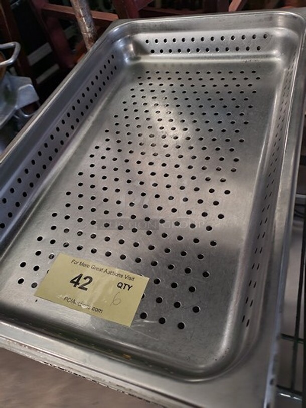 Perforated Stainless Steel Food Pan  - Image 2 of 4