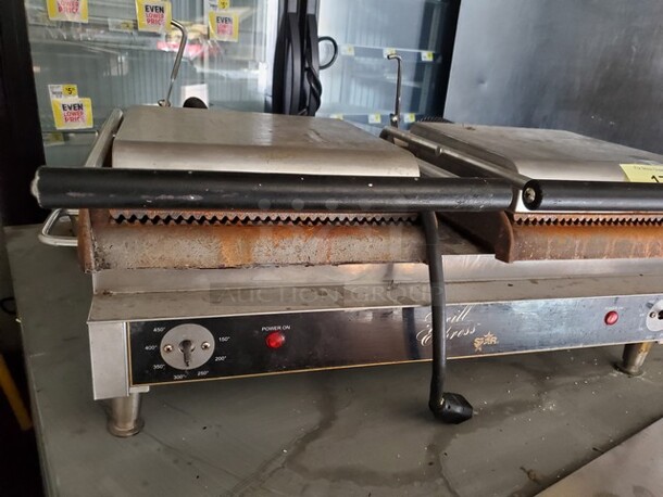 Star GX20IG Double Commercial Panini Press, 208-240V/1PH (Missing knobs) 25WX16DX12H - Image 2 of 4