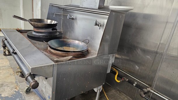 Natural Gas Wok Range - Image 2 of 2
