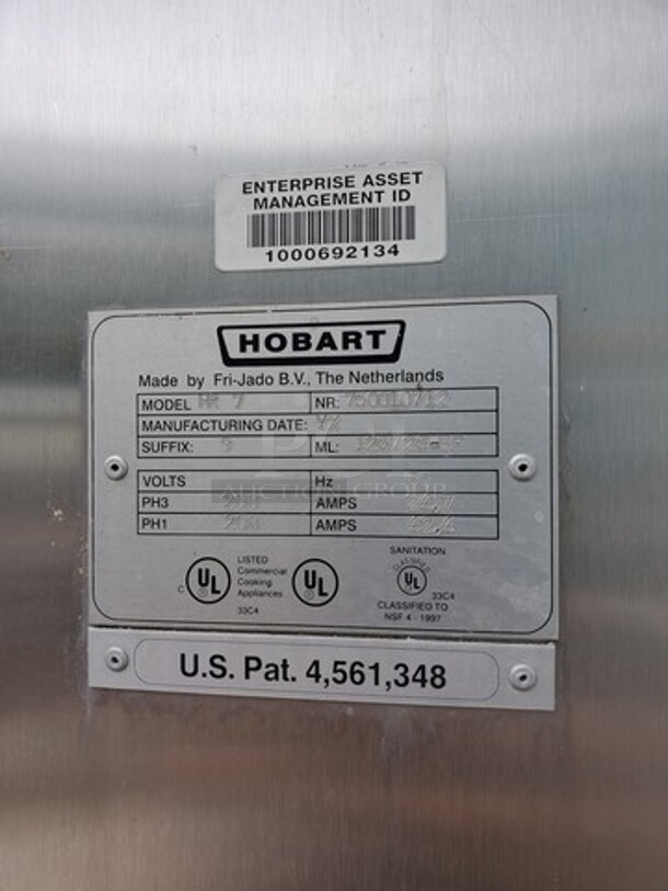 Hobart HR7 Electric Double Rotisserie Oven (35) Chickens max. 38"X30"X81 - Image 5 of 7