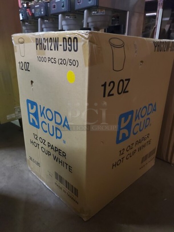 KODA Cup 12oz Paper Cup 1000pcs  - Image 2 of 4