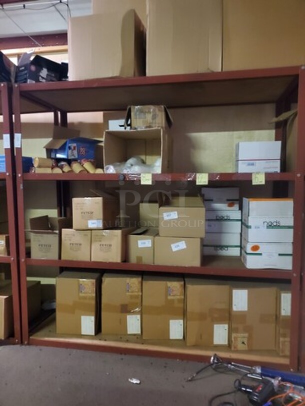 Metal Storage Rack (It must be removed by the buyer) 80X21X79 Content not included - Image 2 of 2