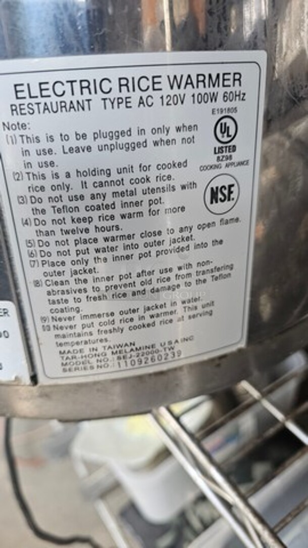 Electric Rice Warmer - Image 3 of 5
