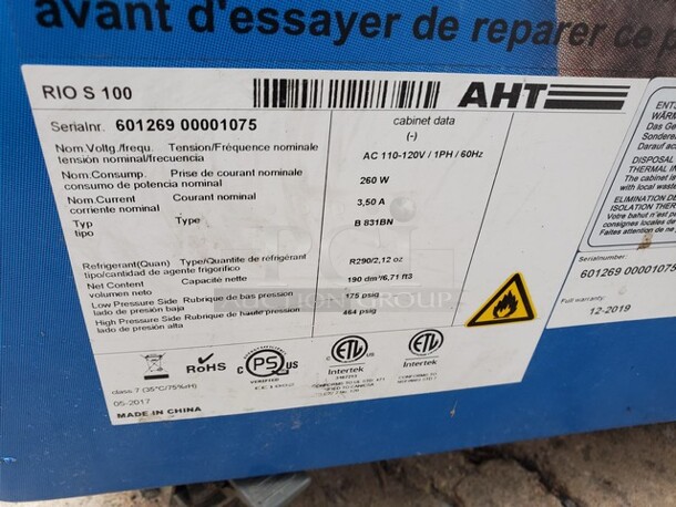 Ice Cream Freezer
Good Working Condition
On Casters - Image 6 of 7