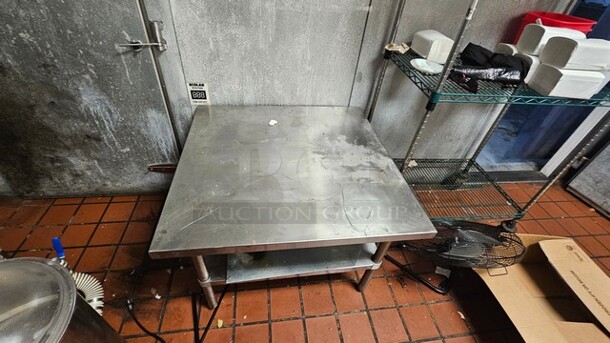 Stainless Steel Table - Image 2 of 3