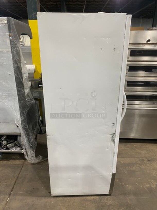 Commercial Single Door Reach In Cooler Merchandiser! With View Through Door! With Poly Coated Racks! - Image 2 of 8