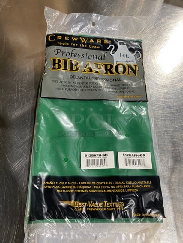 NEW! Crew Ware Professional Bib Apron! 12x Your Bid! - Image 2 of 4