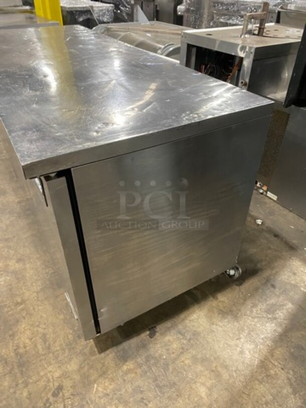 Turbo Air Commercial 3 Door Lowboy/Worktop Cooler! All Stainless Steel! On Casters! Model: TUR72SD SN: UR72808021 115V 60HZ 1 Phase - Image 4 of 8