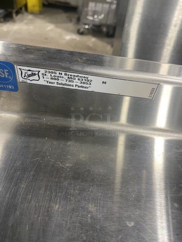 Duke All Stainless Steel Heavy Duty Beverage Center Work Station! On Legs! - Image 8 of 8