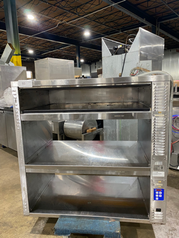 Prince Castle Commercial Electric Powered Food Warmer/ Dedicated Holding Bin! All Stainless Steel! Model: DHB3PT-44D SN: CD0059374 120/208/240V 60HZ - Image 1 of 9