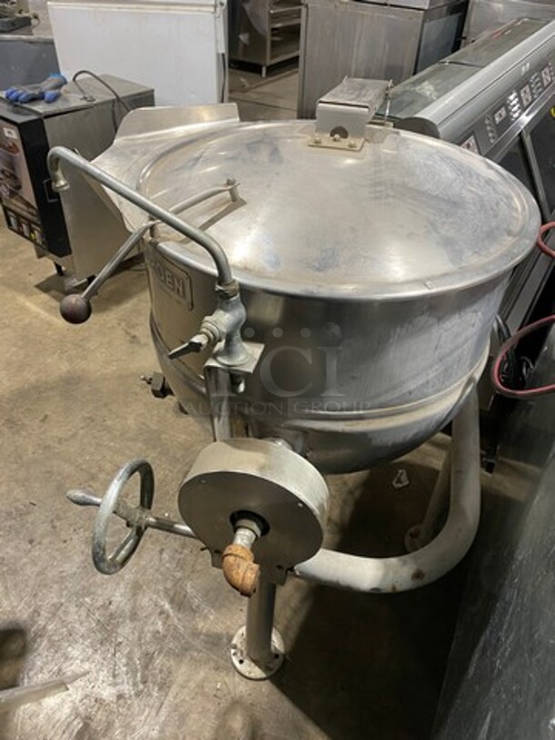 Groen Commercial Direct Steam Tilted Soup Kettle! All Stainless Steel! On Legs! - Image 3 of 8