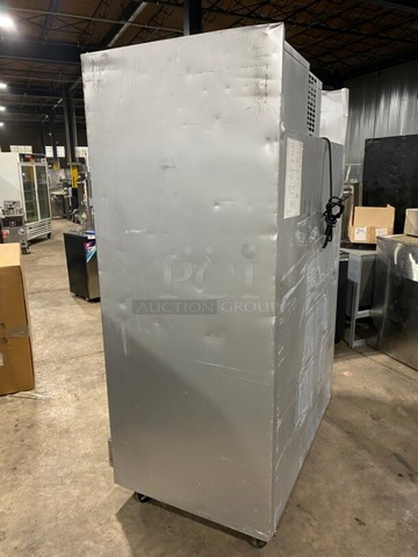 Traulsen Commercial 2 Door Reach In Refrigerator! With Poly Coated Racks! All Stainless Steel! Model: G20010 SN: T178405A12 115V 60HZ 1 Phase - Image 3 of 10