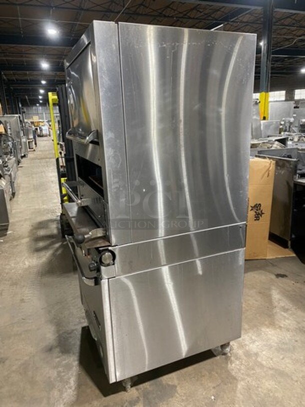 Garland Commercial Natural Gas Powered Upright Double Oven Char Broiler Grill! All Stainless Steel! - Image 2 of 9