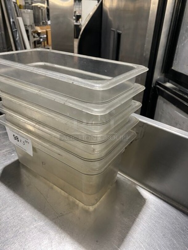 Cambro Clear Poly Food Containers! 5x Your Bid! - Image 2 of 5