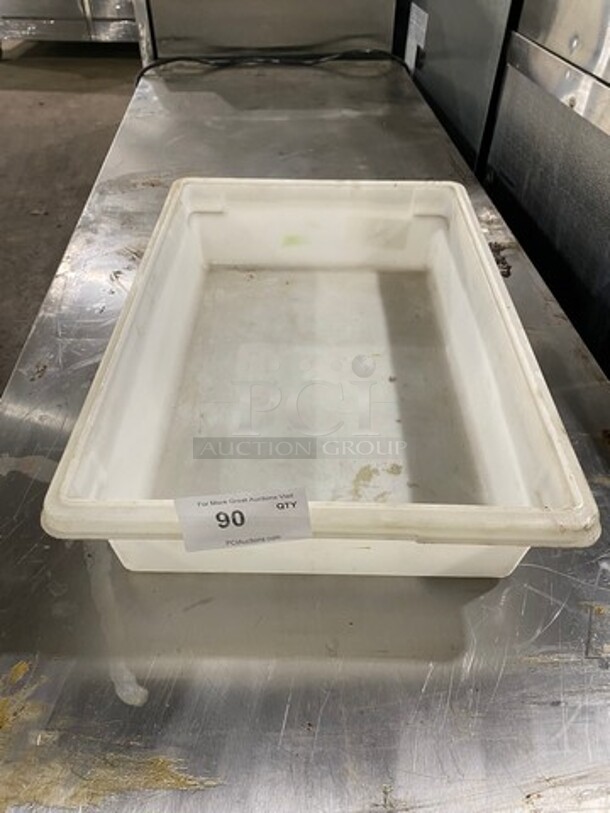 White Poly Dough Box! - Image 1 of 4