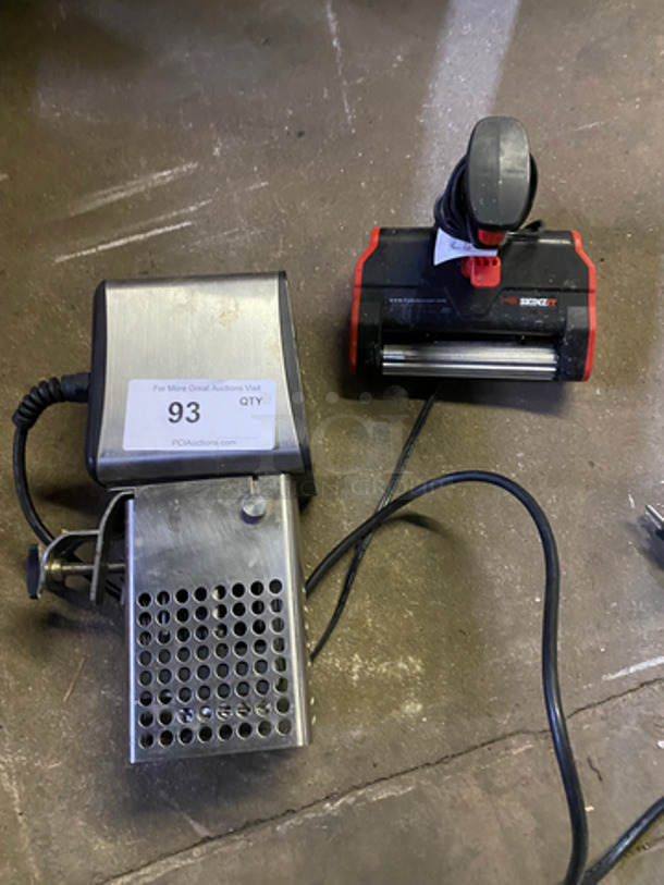 MISCELLANEOUS! 2x Your Bid! Anova Culinary Sous Vide Precision Cooker Pro! Model: ASVPRO1 SN: 122083 115/120V 60HZ And SkinzIt Commercial Fish Cleaner/ Skinner! Model: FS1000A