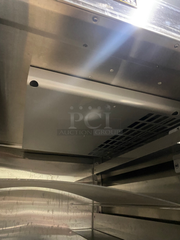 COOL! Traulsen Commercial Single Door Reach In Refrigerator! Solid Stainless Steel! On Legs! Model: RHT132WUTFHS SN: T67904D04! Not Tested!  115V 60HZ 1 Phase - Image 6 of 9