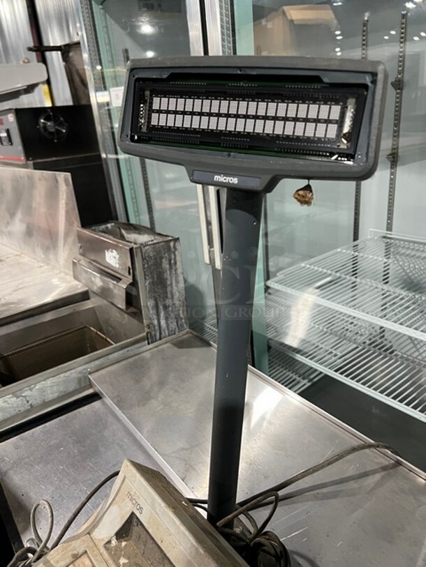 Micros Commercial POS System! MODEL 400469 SN:05575 110-240V  - Image 4 of 5