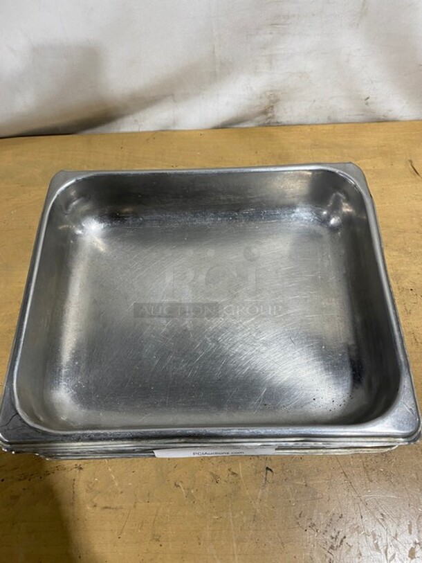 Commercial Stainless Steel Steam Table/Hotel Pans! 8X Your Bid! - Image 3 of 7