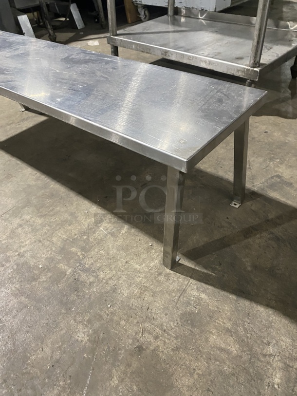 All Stainless Steel Commercial Over The Table Work Shelf! - Image 2 of 7