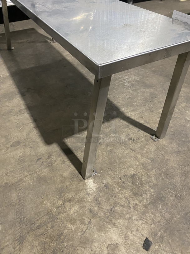 All Stainless Steel Commercial Over The Table Work Shelf! - Image 4 of 7