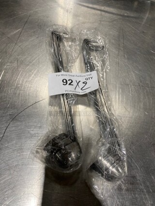 NEW! Allied Buying 1/2 OZ Ladles! With Hook! Stainless Steel! 2x Your Bid!