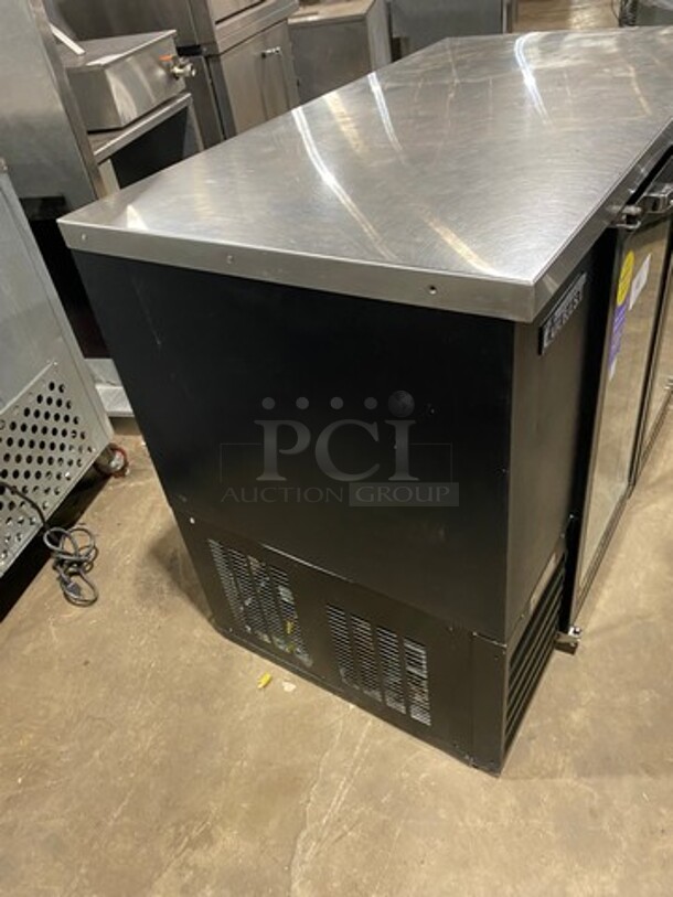 Everest Commercial 2 Door Bar Back Cooler! With View Through Doors! All Stainless Steel! Model: EBB48G SN: BBB48G17010013 115V 60HZ 1 Phase - Image 2 of 8