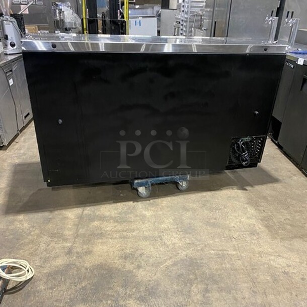 Continental Refrigerator 2 Door Slide Glass Bar Back Cooler! MODEL BBC69-SQD SN:14746705 115V 1PH - Image 4 of 8