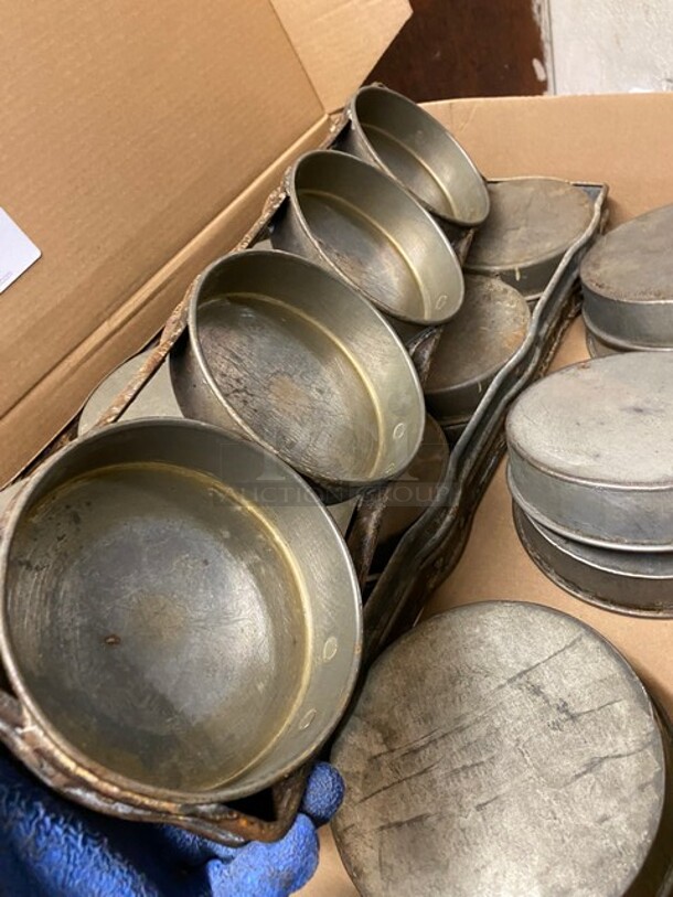 All One Money! Tin 5" & 6" Round Cake Pans! - Image 5 of 6