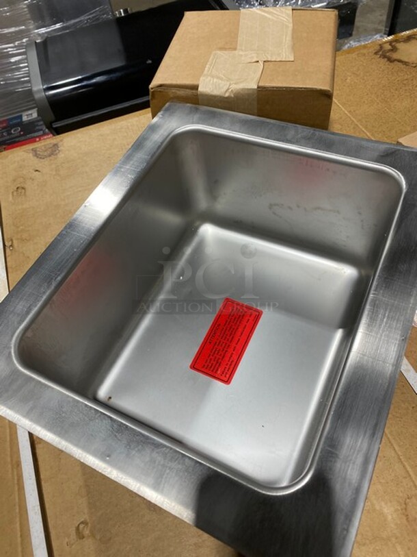 NEW IN BOX! APW Wyott Electric Powered CounterTop Single Well Drop In Steam Table! Working! - Image 5 of 9