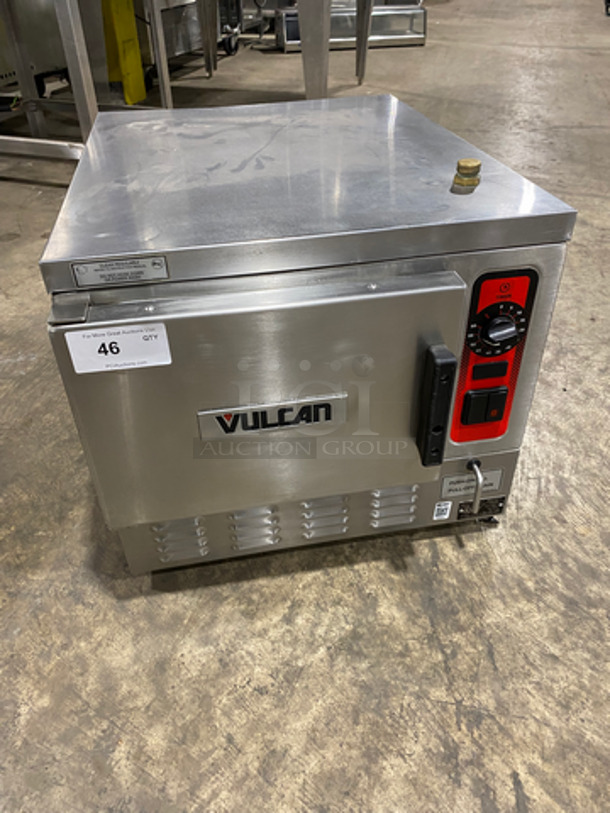 WOW! Vulcan Commercial Electric Powered Single Compartment Steam Cabinet! All Stainless Steel! Model: C24EA3 SN: 463016880 208/240V 3/1 Phase