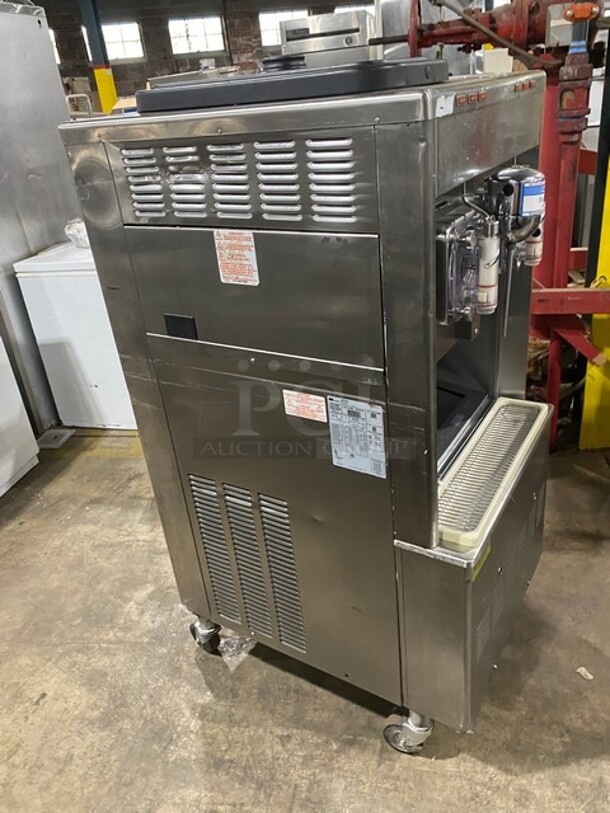 Taylor Commercial Floor Style 2 Flavor Frosty/Coolatta/Slushy Making Machine! With Milkshake Mixing Attachment! All Stainless Steel! Model 342D27 SN: K6106162 208-230V 1PH - Image 2 of 11