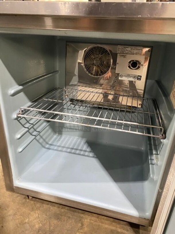 Delfield Enodis Commercial Single Door Lowboy/Worktop Cooler! All Stainless Steel! On Casters! Model: 406STAR2 SN: 0803152000037 115V 60HZ 1 Phase - Image 5 of 7