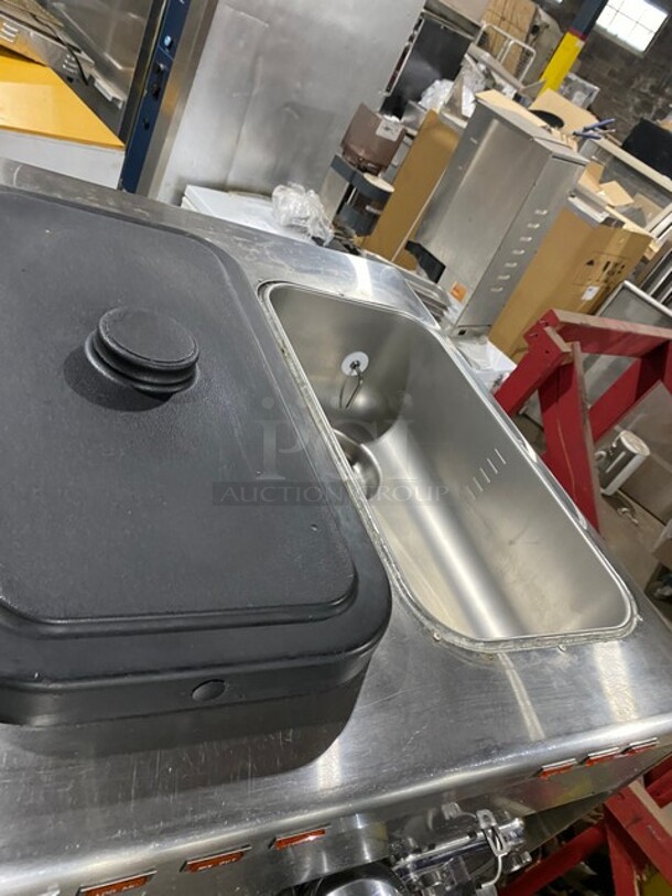 Taylor Commercial Floor Style 2 Flavor Frosty/Coolatta/Slushy Making Machine! With Milkshake Mixing Attachment! All Stainless Steel! Model 342D27 SN: K6106162 208-230V 1PH - Image 6 of 11