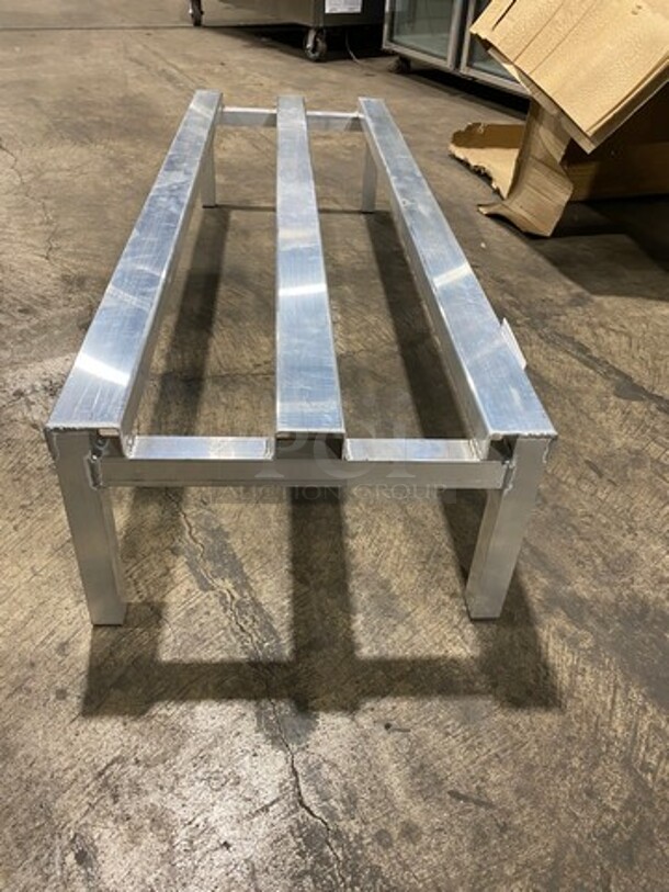 NEW! Channel Aluminum Dunnage Rack! On Legs! - Image 2 of 5