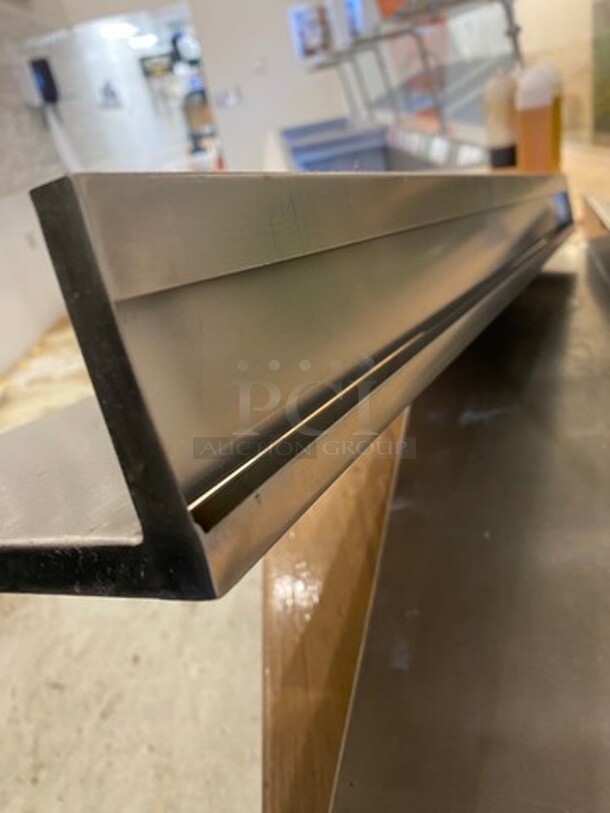 ALL ONE MONEY! Commercial Solid Stainless Steel Wall Mount Shelves! - Image 4 of 6