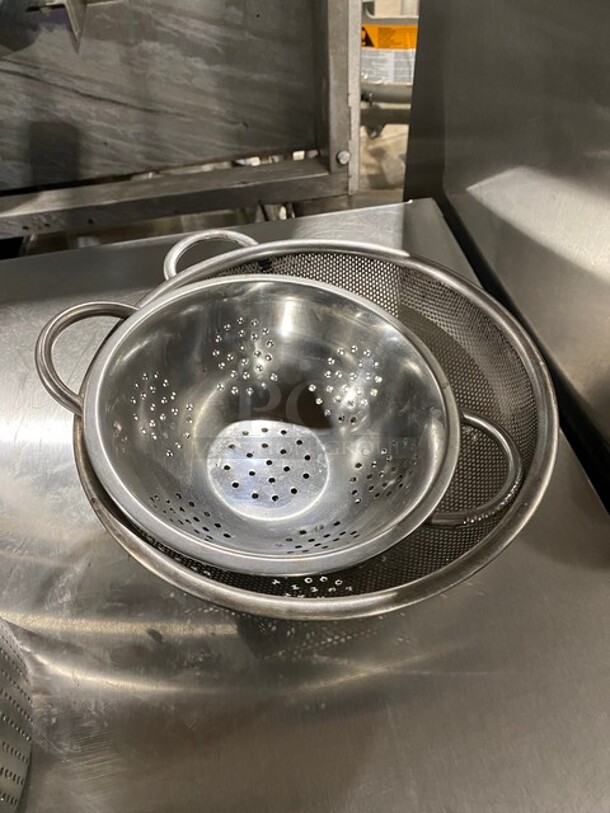ALL ONE MONEY! Assorted Draining Pot & Bowl! - Image 3 of 5