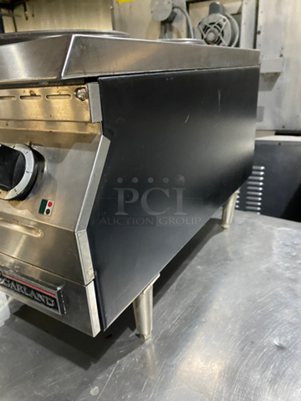 Garland Commercial Countertop Electric Powered Range, Double Burner! All Stainless Steel! On Legs! Model: ED15HSE SN: 0807100101267 208V 60HZ 3 Phase - Image 3 of 9