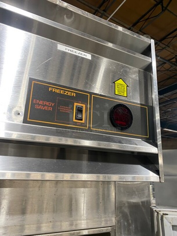Victory Commercial Single Door Reach In Freezer! All Stainless Steel! On Legs! - Image 7 of 8